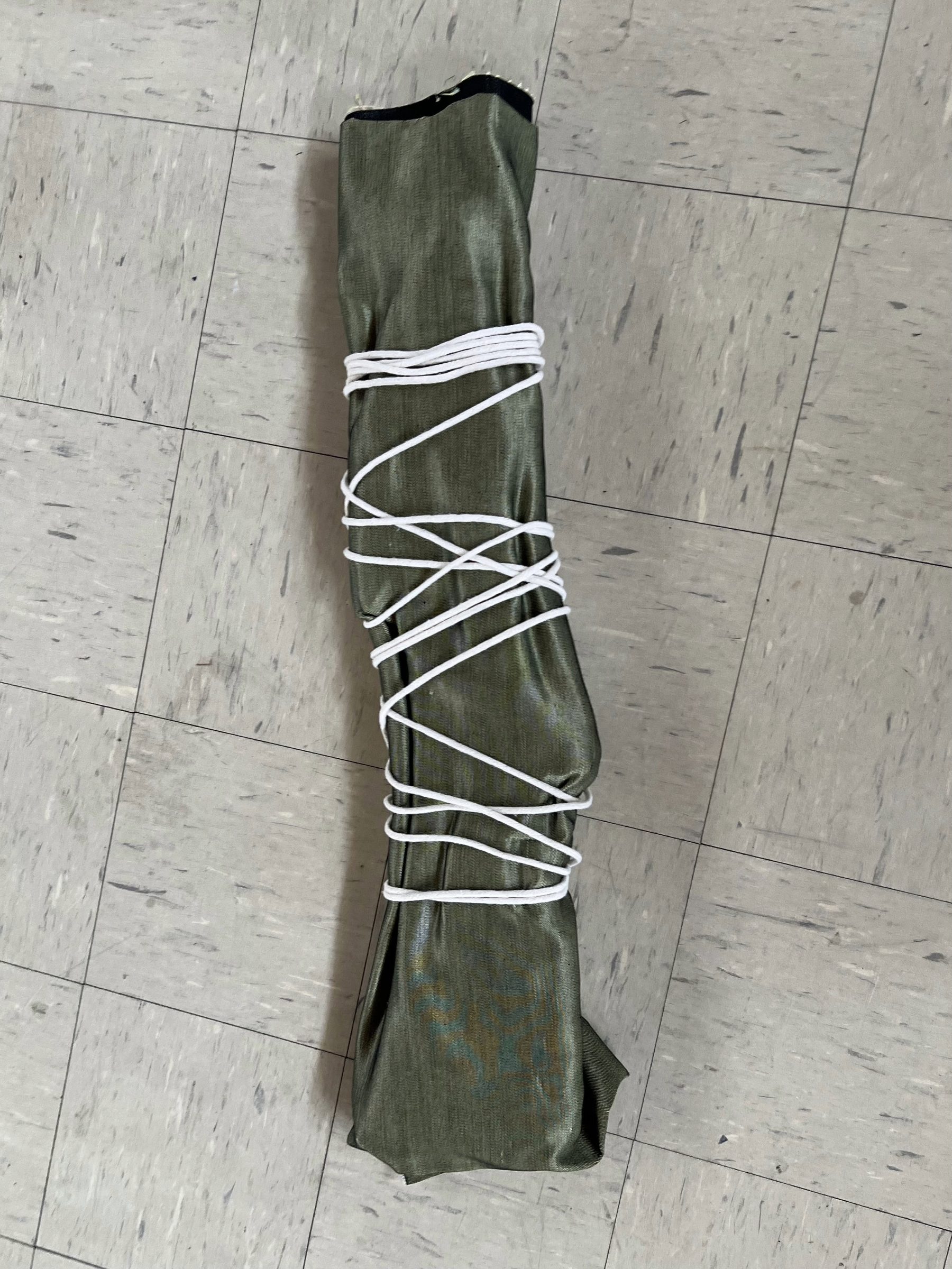 Biomorphic Coat Hanger kevlar wrapped